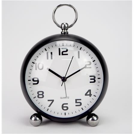 ALARM CLOCK ECHT E521 5 GLASS BLACK