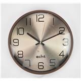 WALL CLOCK ECHT E941 12" ROSE GOLD