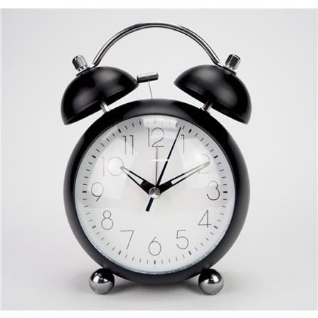 ALARM CLOCK ECHT E516 4" BLACK