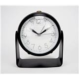 ALARM CLOCK ECHT E519 4.5" GLASS BLACK