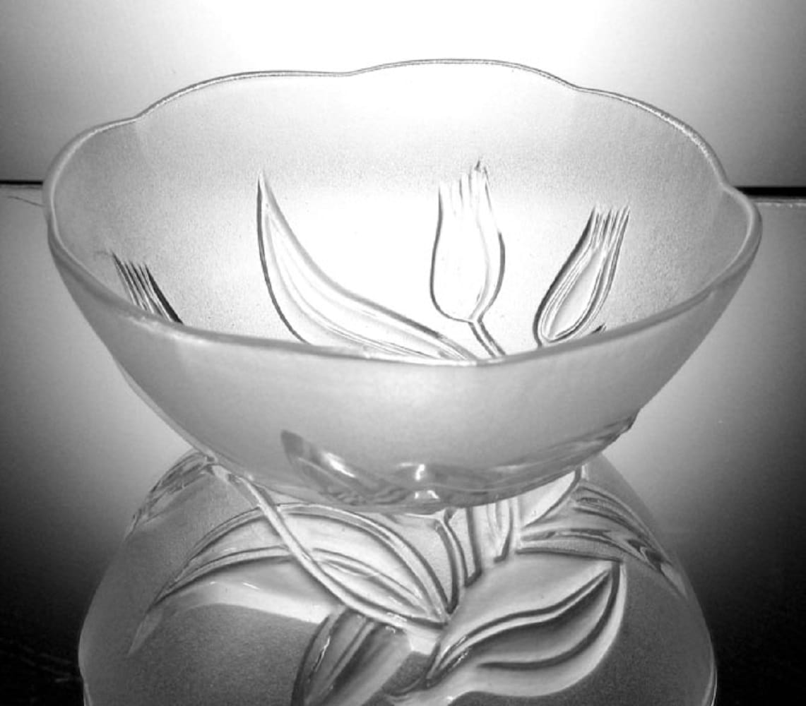 MAXIM GLASS BOWL SET 6S TULIP MB45-5/3-2GB