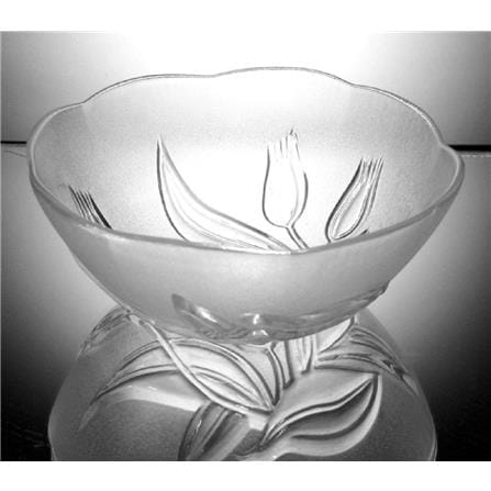 MAXIM GLASS BOWL SET 6S TULIP MB45-5/3-2GB