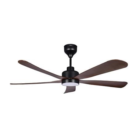 FIERO CEILING FAN ASTON LED 56 INCH 5 BLADE WALNUT