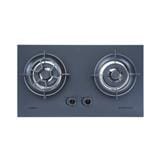 FABER FLEXIBLE CUT OUT GAS HOB FBIH-G752B520TGM BLACK 2 BURNERS 5.2KW 75CM