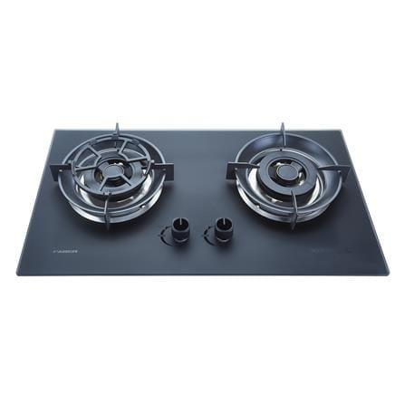 FABER FLEXIBLE CUT OUT GAS HOB FBIH-G752B520TGM BLACK 2 BURNERS 5.2KW 75CM