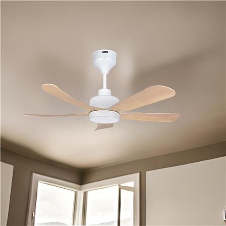 FIERO CEILING FAN ASTON LED 42 INCH 5 BLADE PINE WOOD
