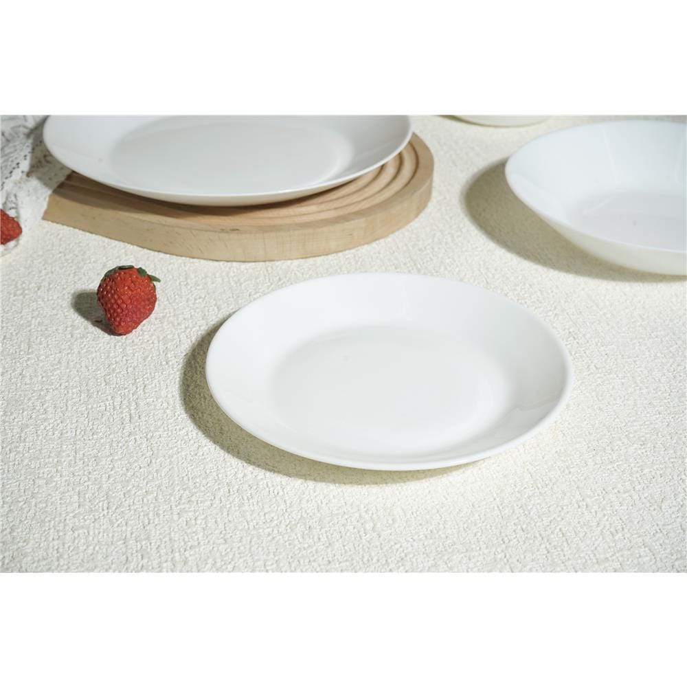 COSSY OPAL GLASS DINNER PLATE 10IN NNP100X
