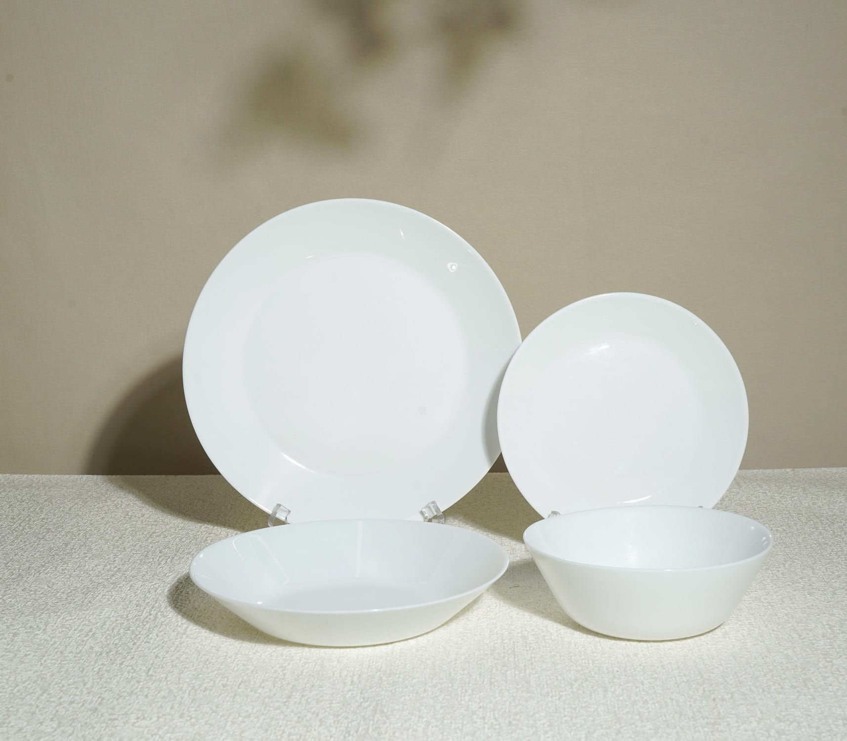 COSSY OPAL GLASS DINNER PLATE 10IN NNP100X