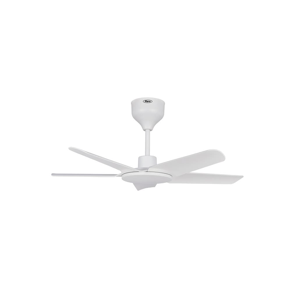 FIERO CEILING FAN FREYA 36 INCH 5 BLADE MATTE WHITE