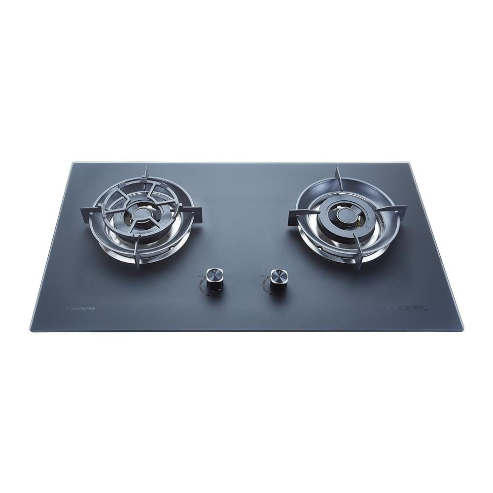 FABER FLEXIBLE CUT OUT GAS HOB FBIH-G902B520TGM BLACK 2 BURNERS 5.2KW 90CM