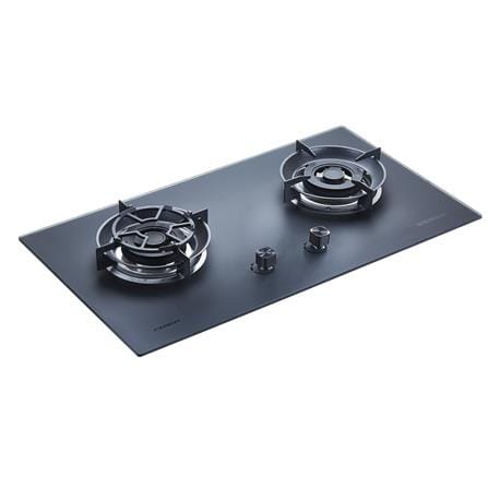FABER FLEXIBLE CUT OUT GAS HOB FBIH-G902B520TGM BLACK 2 BURNERS 5.2KW 90CM