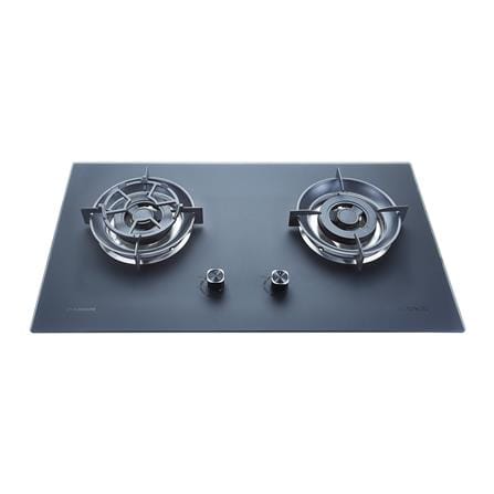 FABER FLEXIBLE CUT OUT GAS HOB FBIH-G902B520TGM BLACK 2 BURNERS 5.2KW 90CM
