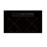ELBA INDUCTION HOB WITH INTEGRATED HOOD EIH-Q7728PS(BK) BLACK 73CM 800M3/H PLASMA PRO+TECHNOLOGY