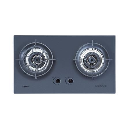 FABER FLEXIBLE CUT OUT GAS HOB FBIH-G752B430TGM BLACK 2 BURNERS 4.3KW 75CM