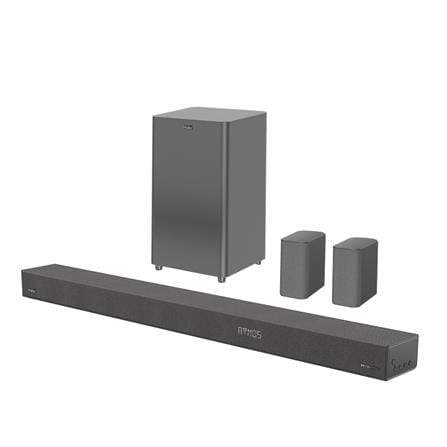 HAIER HSD512S6 SOUNDBAR 5.1.2 CHANNEL 360W WITH WIRELESS SUBWOOFER UPWARD-FIRING SPEAKERS SURROUND SPEAKERS