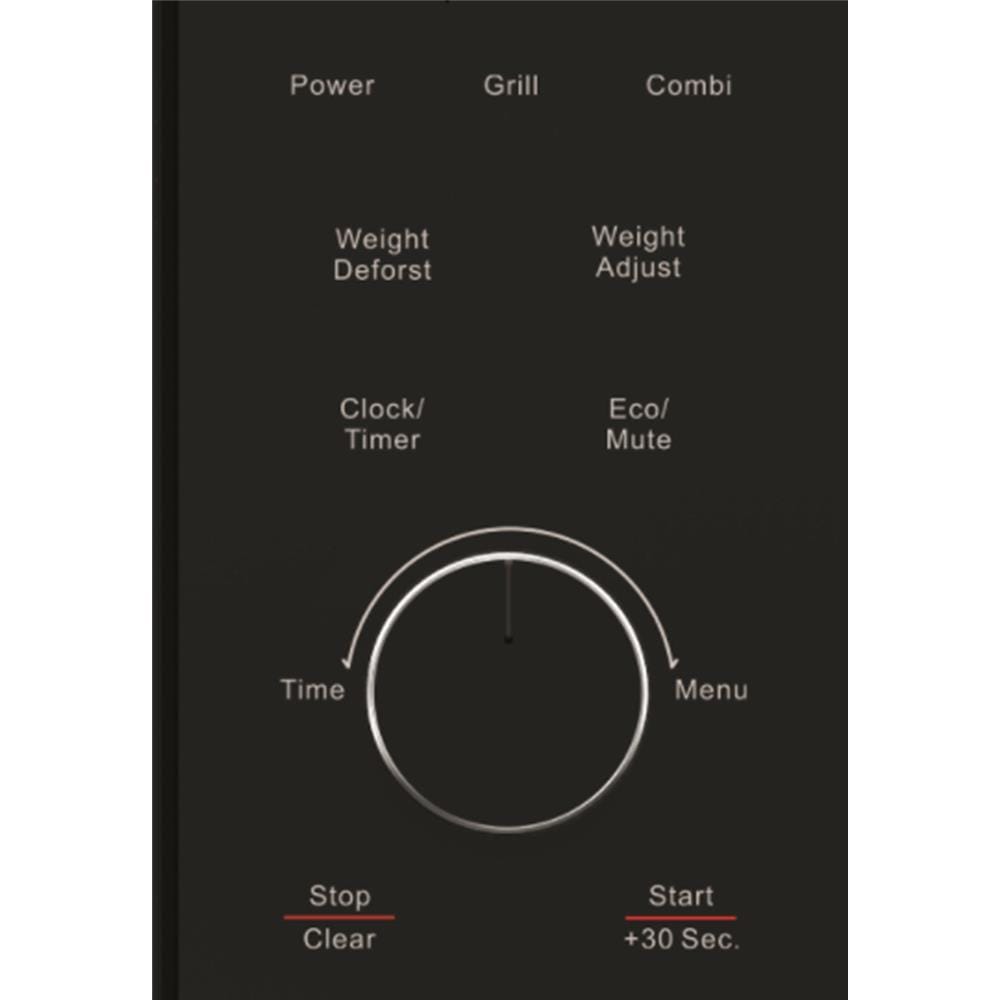 LIVINOX BUILT-IN MICROWAVE OVEN LMW-259X-BL 25LITER 8PROGRAM DIGITAL