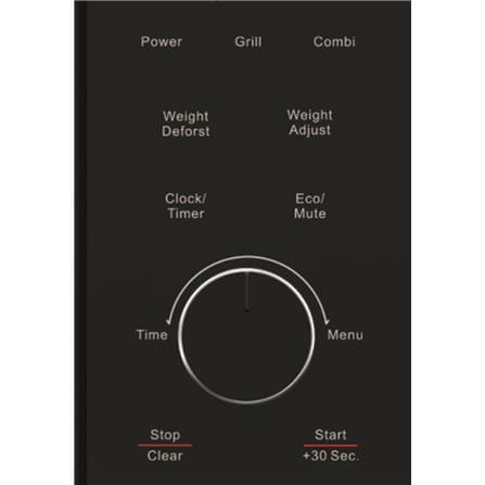 LIVINOX BUILT-IN MICROWAVE OVEN LMW-259X-BL 25LITER 8PROGRAM DIGITAL