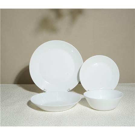 COSSY OPAL GLASS DESSERT PLATE 7.5IN NNP75X