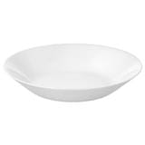 COSSY OPAL GLASS DEEP PLATE 8IN