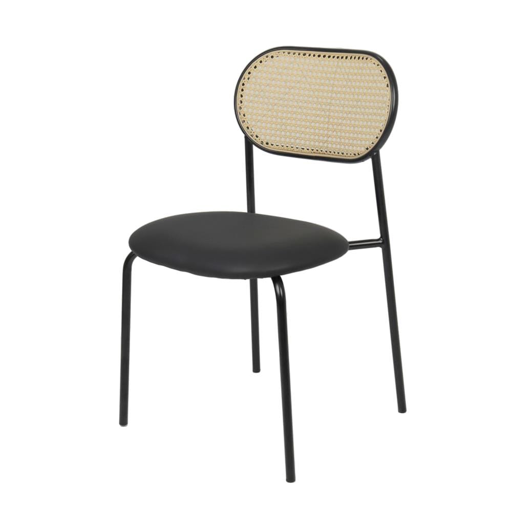 DINING CHAIR FURDINI ADELLA BI-01 BLACK