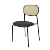 DINING CHAIR FURDINI ADELLA BI-01 BLACK