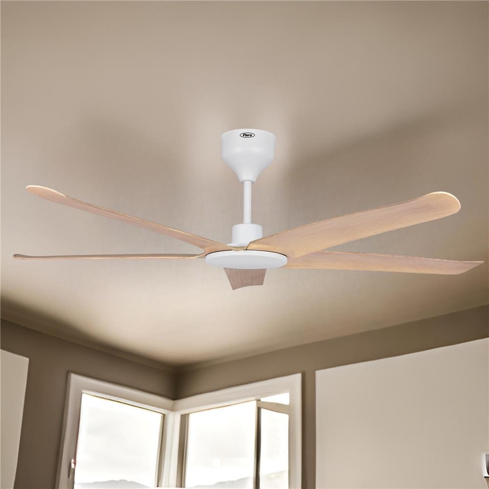 FIERO CEILING FAN FREYA 56 INCH 5 BLADE PINE WOOD