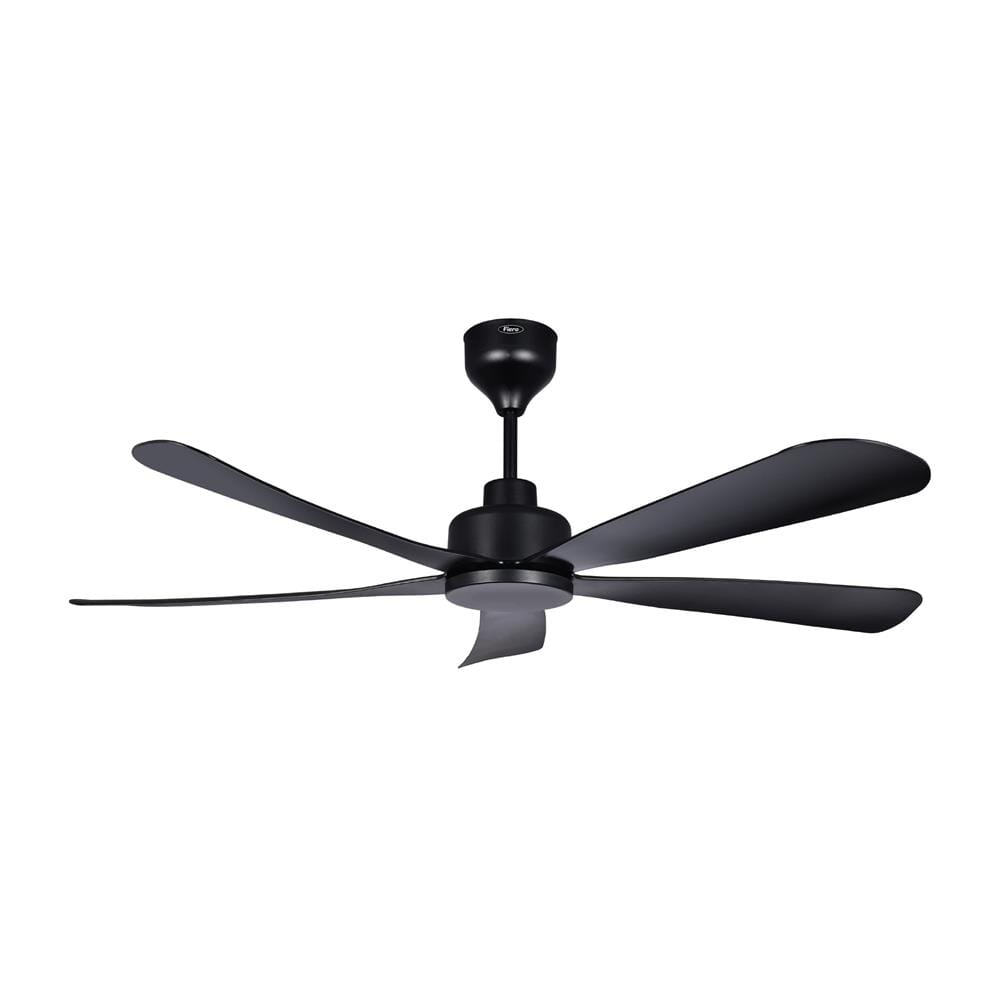 FIERO CEILING FAN ASTON 56 INCH 5 BLADE MATTE BLACK