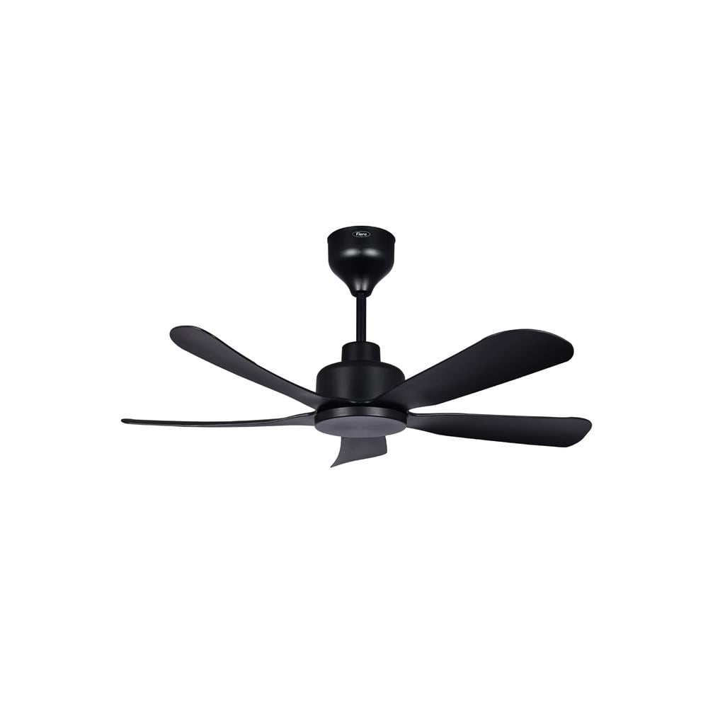 FIERO CEILING FAN ASTON 42 INCH 5 BLADE MATTE BLACK