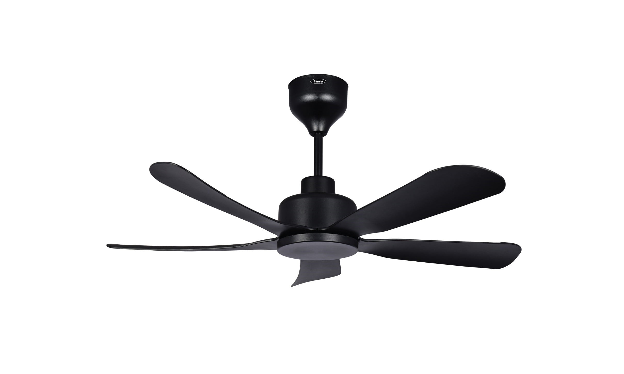 FIERO CEILING FAN ASTON 42 INCH 5 BLADE MATTE BLACK