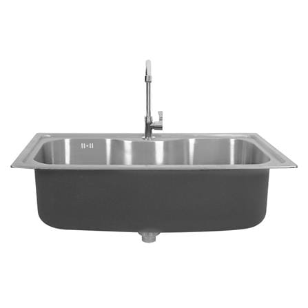 Built-in Sink 1B TECNOPLUS TNP 8050 S STAINLESS SS [EXCLUSIVE FROM HOMEPRO THAILAND]