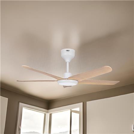 FIERO CEILING FAN FREYA LED 48 INCH 5 BLADE PINE WOOD