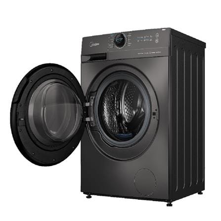 MIDEA FRONT LOAD WASHING MACHINE MF200W80WB 8KG TITANIUM GREY