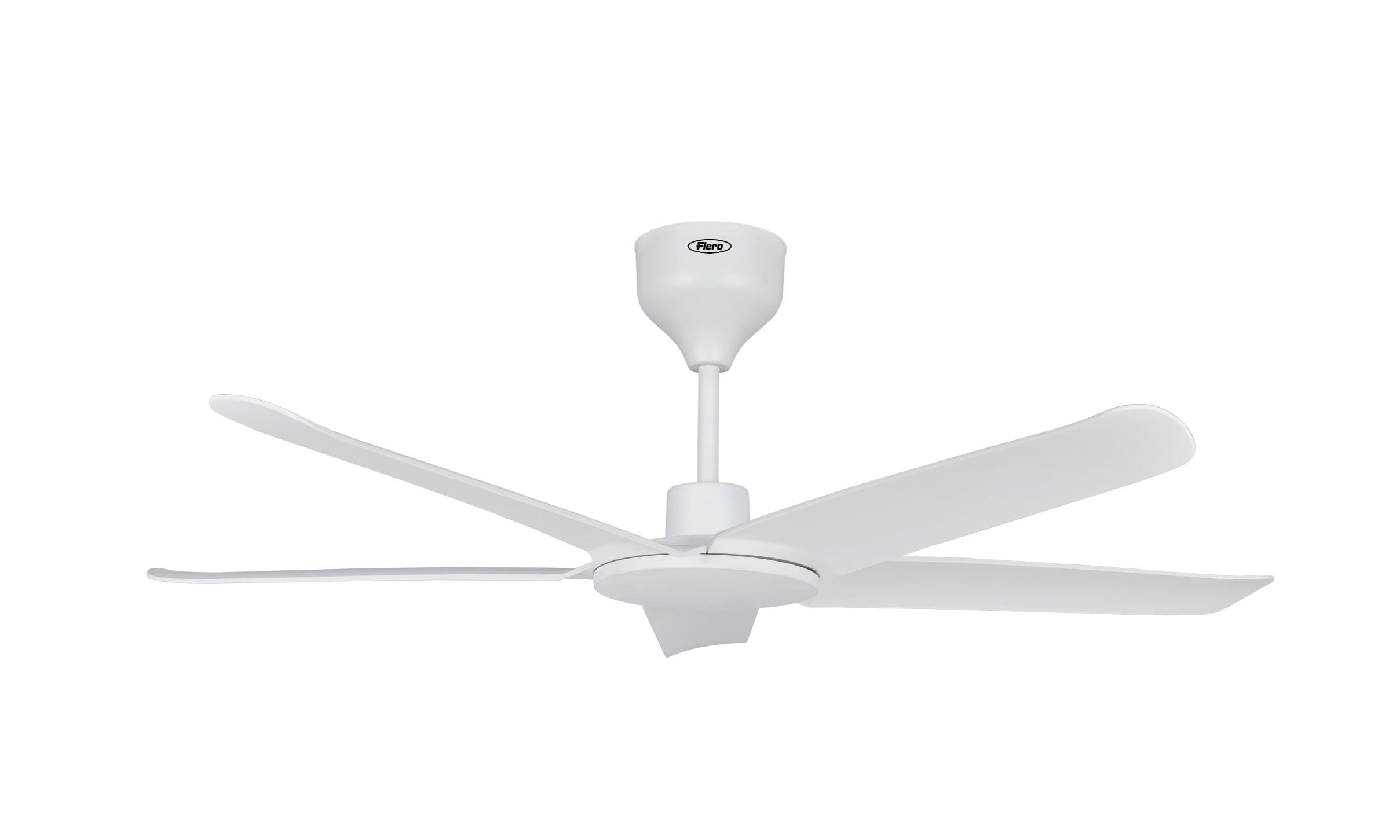 FIERO CEILING FAN FREYA 48 INCH 5 BLADE MATTE WHITE
