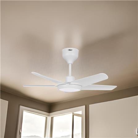 FIERO CEILING FAN FREYA LED 36 INCH 5 BLADE MATTE WHITE