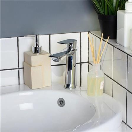 RASLAND BASIN FAUCET RA BR44556 SILVER
