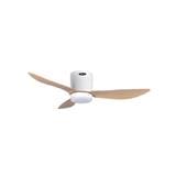 FIERO CEILING FAN JULIET LED 46 INCH 3 BLADE PINE WOOD