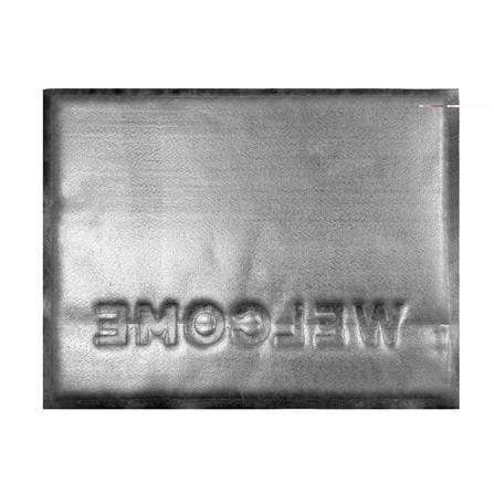 HOME LIVING STYLE DUST MAT WELCOME NEO 60X80CM GRAY