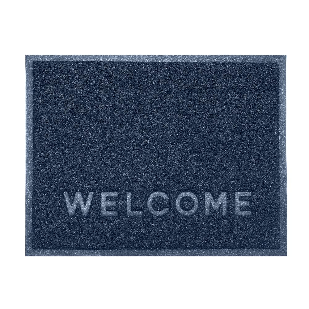 HOME LIVING STYLE DUST MAT WELCOME NEO 60X80CM DARK BLUE