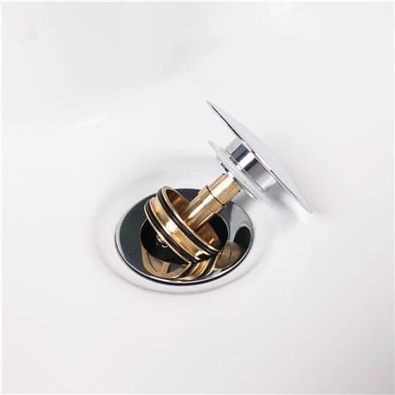 RASLAND BASIN PLUG WASTE RA K111-STN-BASIN CHROME