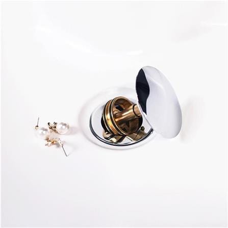 RASLAND BASIN PLUG WASTE RA K111-STN-BASIN CHROME