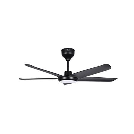 FIERO CEILING FAN FREYA LED 48 INCH 5 BLADE MATTE BLACK