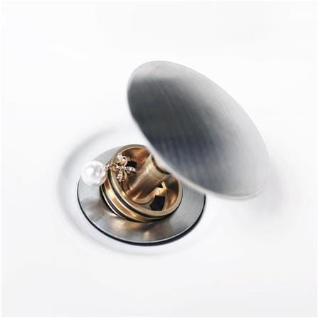 RASLAND BASIN PLUG WASTE RA BG-304 STAINLESS STEEL MATTE