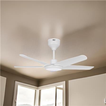 FIERO CEILING FAN FREYA LED 42 INCH 5 BLADE MATTE WHITE