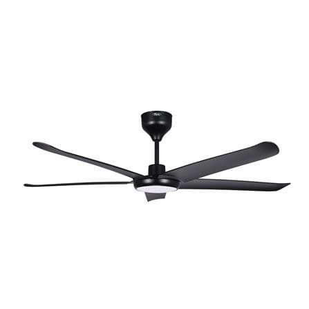 FIERO CEILING FAN FREYA LED 56 INCH 5 BLADE MATTE BLACK