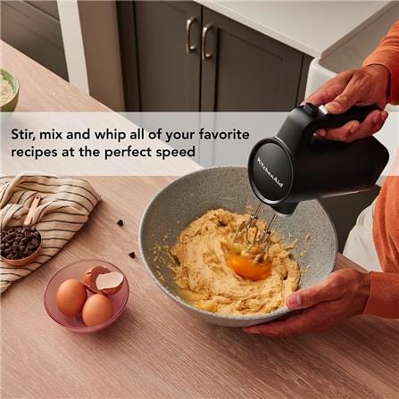 KITCHENAID CORDLESS HAND MIXER 5KHMR700BM 7SPEED