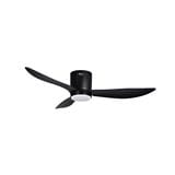 FIERO CEILING FAN JULIET LED 52 INCH 3 BLADE MATTE BLACK