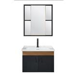 CABANA COUNTER WASHBASIN SET CBF66413 + CBMC66413 BLACK