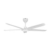 FIERO CEILING FAN FREYA LED 56 INCH 5 BLADE MATTE WHITE