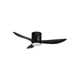 FIERO CEILING FAN JULIET LED 46 INCH 3 BLADE MATTE BLACK