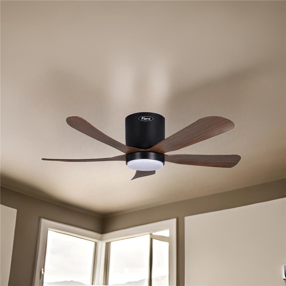 FIERO CEILING FAN MARTIN LED 42 INCH 5 BLADE WALNUT